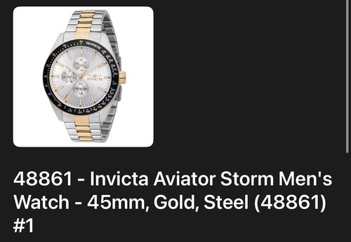 Invicta mens watch - invicta,