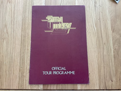 Thin lizzy concert programme - -,