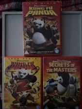 DVD Bundle Kung Fu Panda 1 2 And Secrets Of The Master