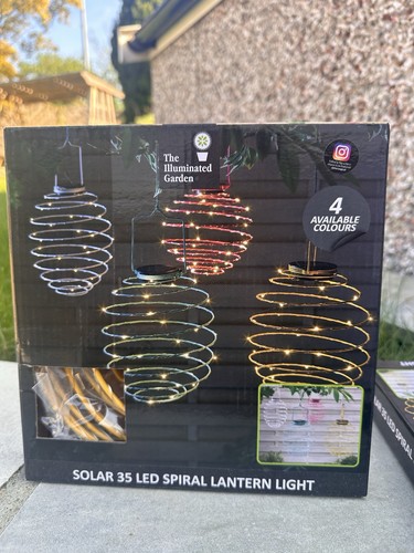 Solar led spiral light - spiral,