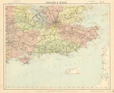 SE ENGLAND Lighthouses Lifeboat stations English Channel Thames Estuary 1892 map