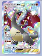 (FAST DELIVERY) SHINY CHARIZARD - Full Art EX- ENG - Pokemon TCG Pocket PreOwned