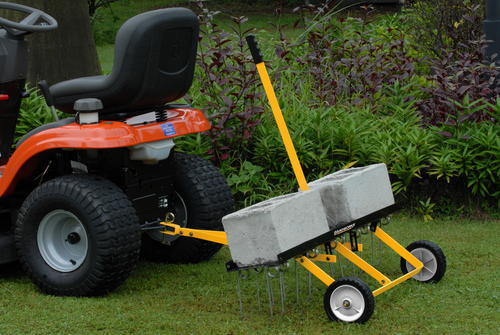 Tow behind dethatcher atv - dethatcher,