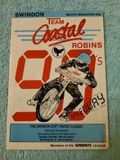 SWINDON SPEEDWAY 1990 SOFT WATER CLASSIC. INDIVIDUAL EVENT.13th MAY. 8th MEETING