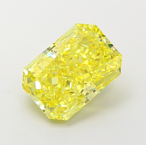Carat vivid yellow radiant - 3,