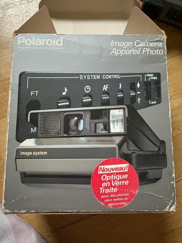 Vintage polaroid image system - polaroid,