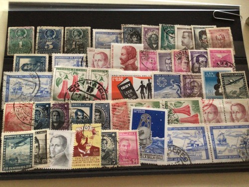 Chile mounted mint used - mounted,