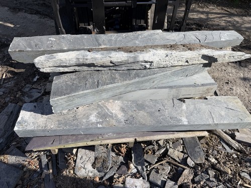 Blue grey welsh slate lintels - blue,