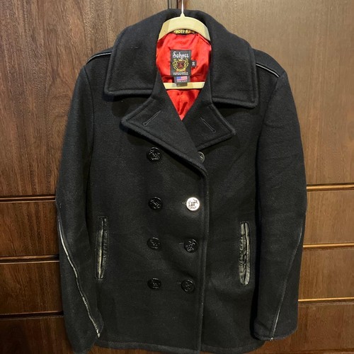 Schott wool pea coat - schott,