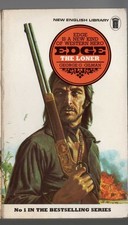 Gilman, George G. EDGE 1: THE LONER NEL rpt.1976 VG paperback book