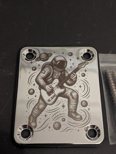 Custom guitar neck - neck, plate