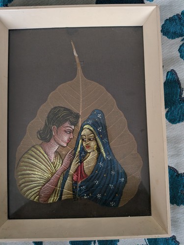 Vintage indian hand - vintage, hand-painted