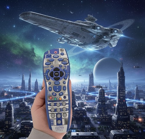 Sky star wars r2d2 limited - sky,