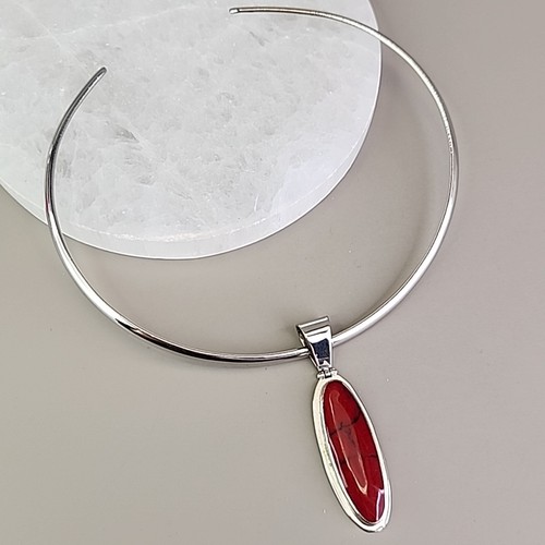 Torque necklace floating - torque,