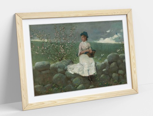 Winslow homer peach - homer,, blossoms