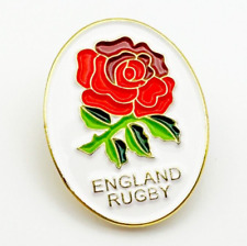 ENGLAND RUGBY ENAMEL PIN BADGE