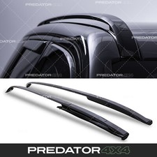 BLACK PANORAMIC ROOF RAIL BAR BARS KIT FOR LAND ROVER DISCOVERY SPORT L550 14+