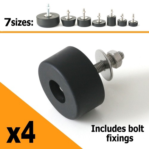 Set rubber feet bolt - set,