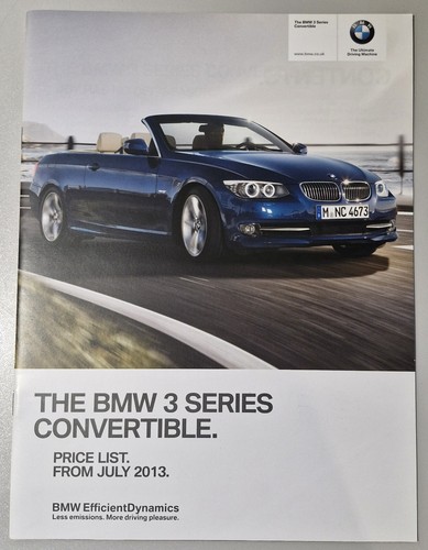 Bmw series convertible e93 - bmw,
