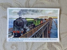 Railway postcard scottish - railway,