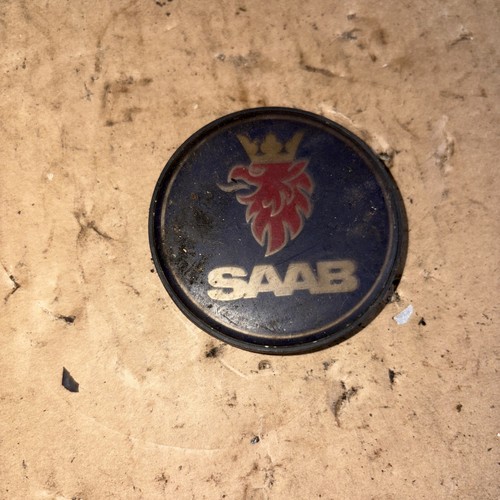 Saab alloy wheel centre hub - alloy,