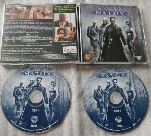 Matrix vcd video keanu - vcd,