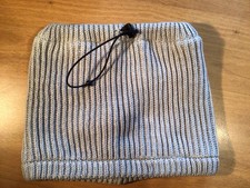 Snood/Neck Warmer With Fleece Lining Unisex In Grey By boohoo