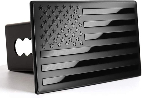 American flag metal trailer - american,