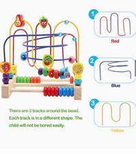 Fajiabao Bead Maze Toy Wooden