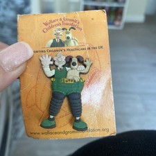WALLACE & GROMIT’ RUBBER PIN