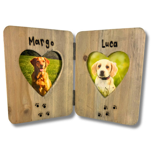 Personalised pet double photo - double,