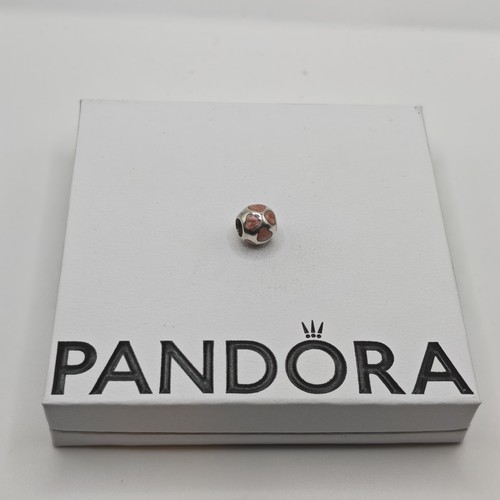 Pandora pink enamel hearts - enamel,