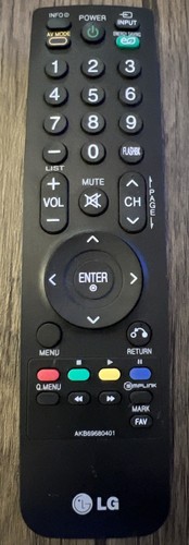 Akb69680401 lcd remote - lg,