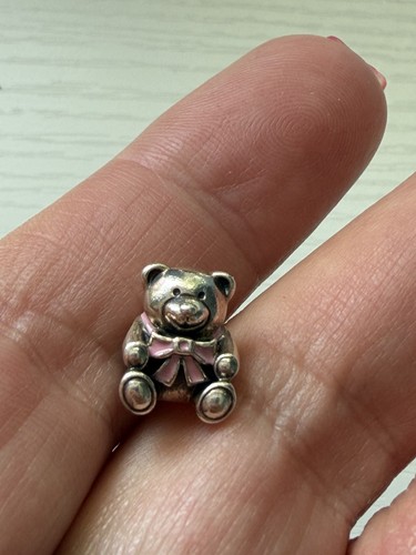 Pandora teddy bear charm with - bear,