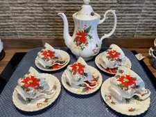 ROYAL ALBERT YULETIDE RARE TEA