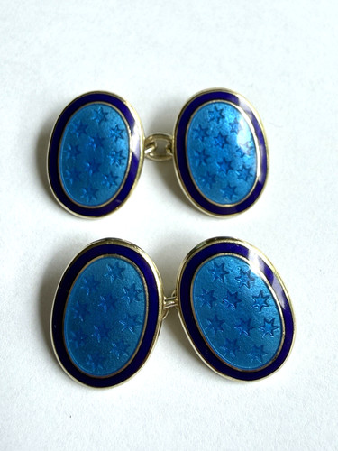 Vintage sterling silver blue - sterling,