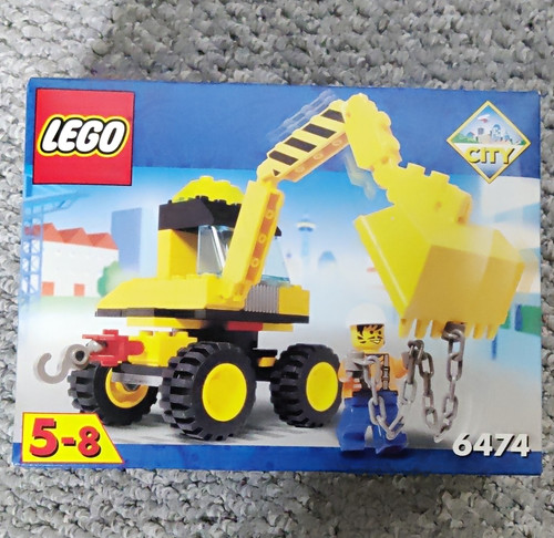 Lego town city mini - mini, digger