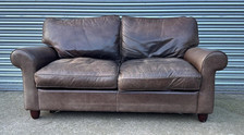 Laura Ashley2 Seater leather sofa Bed ???