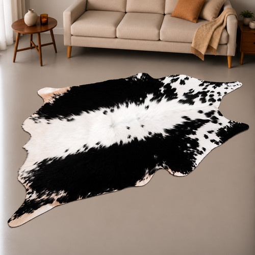 Genuine multicolour cowhide - multicolour,