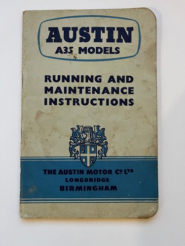 Austin a35 models running and - austin,