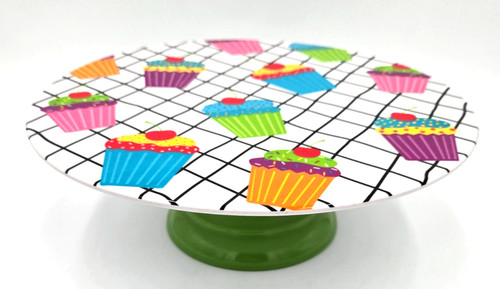 Melamine pedestal cake - 12",
