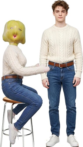5ft inflatable blow - up, man