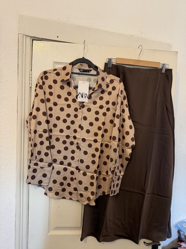 Zara skirt and shirt size - zara, l