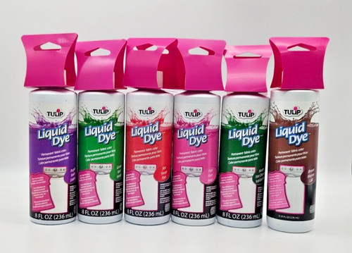 Fabric dye bottles tulip - fabric,