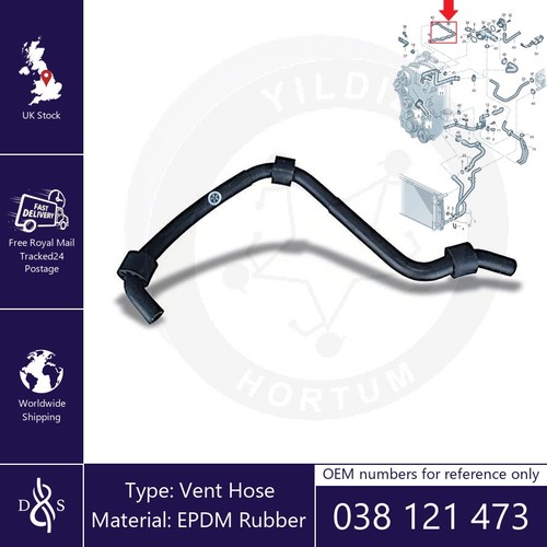 Vent hose fits - fits, b5