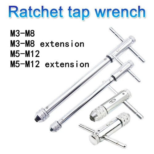 Adjustable ratchet tap wrench - tap,
