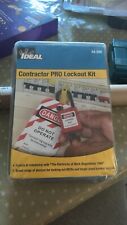 Ideal contractor professional lockout kit 44-995 electrical saftey tagout