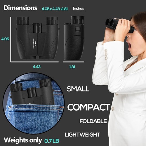 Compact binoculars 12x25 for - 12x25,