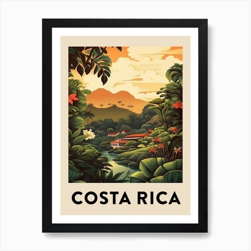 Vintage travel poster costa - vintage,