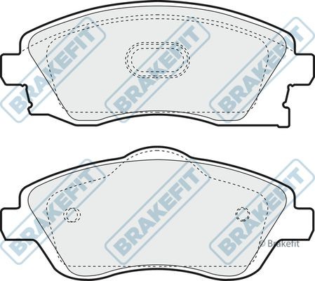 Apec blue front brake - apec,